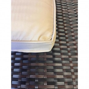 Комплект плетеной мебели  YR822Br Brown-Beige (подушка бежевая) в Сысерти - sysert.mebel24.online | фото 2