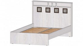 КОСТА-РИКА Кровать 1200 с основанием (анкор светлый) в Сысерти - sysert.mebel24.online | фото