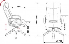 Кресло для руководителя CH-824B в Сысерти - sysert.mebel24.online | фото 12