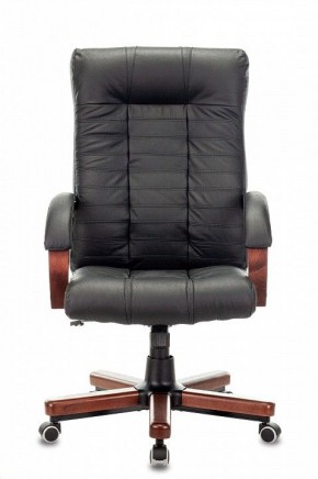 Кресло для руководителя KB-10WALNUT/B/LEATH в Сысерти - sysert.mebel24.online | фото 2