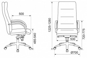 Кресло для руководителя T-9927SL/CHOKOLATE в Сысерти - sysert.mebel24.online | фото 6