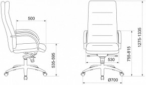 Кресло для руководителя T-9927SL/Ivory в Сысерти - sysert.mebel24.online | фото 6