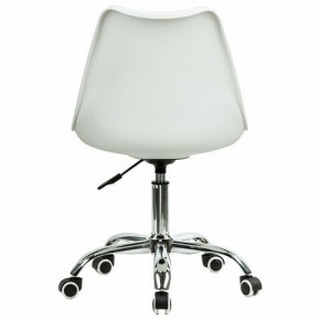 Кресло стул BRABIX "Eames MG-310 CH", хром, пластик белый, ткань серая, 532924 в Сысерти - sysert.mebel24.online | фото 4