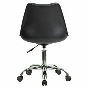 Кресло стул BRABIX "Eames MG-310 CH", хром, пластик черный, экокожа черная, 532925 в Сысерти - sysert.mebel24.online | фото 4