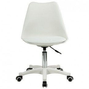Кресло стул BRABIX "Eames MG-310 PL", пластик белый, экокожа белая, 532926 в Сысерти - sysert.mebel24.online | фото 1
