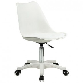 Кресло стул BRABIX "Eames MG-310 PL", пластик белый, экокожа белая, 532926 в Сысерти - sysert.mebel24.online | фото 2