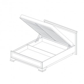Кровать-1 с подъемным основанием 1600 Сиена в Сысерти - sysert.mebel24.online | фото 8
