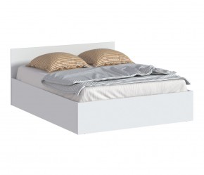 Кровать (1600) Бруклин СБ-3359 с основанием и ПМ (Белый) в Сысерти - sysert.mebel24.online | фото