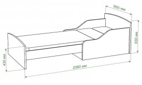 Кровать Бартоло КТД в Сысерти - sysert.mebel24.online | фото 3