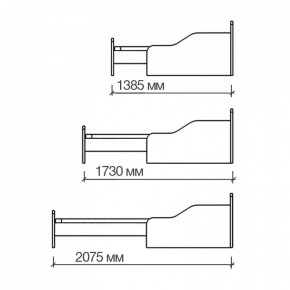 Кровать Бартоло КТД в Сысерти - sysert.mebel24.online | фото 2