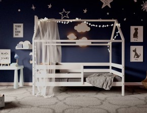 Кровать-домик 80*190 Белый в Сысерти - sysert.mebel24.online | фото 2