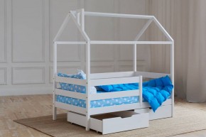 Кровать-домик 80*190 Белый в Сысерти - sysert.mebel24.online | фото 4