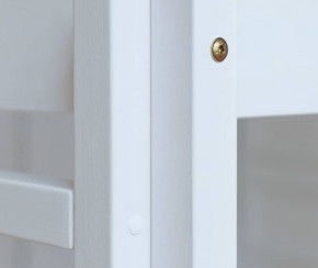 Кровать-домик двухъярусная 80*190 Белый в Сысерти - sysert.mebel24.online | фото 3