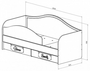 Кровать ДримСтар ДС-51 в Сысерти - sysert.mebel24.online | фото 4