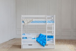 Кровать двухъярусная без крыши 80*160 Белый в Сысерти - sysert.mebel24.online | фото 4