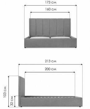 Кровать двуспальная Афродита-3 в Сысерти - sysert.mebel24.online | фото 11