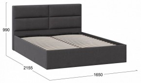 Кровать двуспальная Глосс с ПМ в Сысерти - sysert.mebel24.online | фото 4