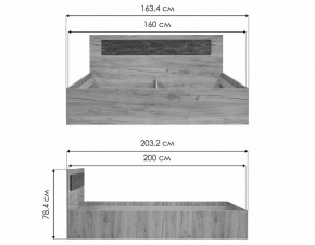 Кровать двуспальная Taika в Сысерти - sysert.mebel24.online | фото 12