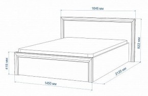 Кровать полутораспальная Нобиле Кр-140 в Сысерти - sysert.mebel24.online | фото 3