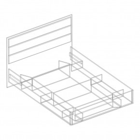 Кровать "Милана" с мягкой спинкой БЕЗ основания 1200х2000 в Сысерти - sysert.mebel24.online | фото 4