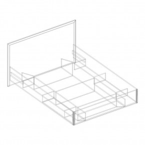 НАОМИ Кровать БЕЗ основания 1200х2000 в Сысерти - sysert.mebel24.online | фото 4