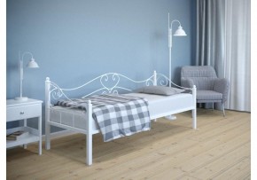 Кровать Венеция 90х190 белый муар в Сысерти - sysert.mebel24.online | фото