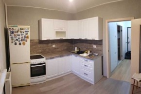 Кухня модульная Луксор серый-белый в Сысерти - sysert.mebel24.online | фото 3