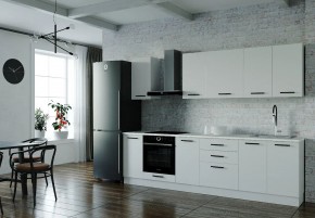 Кухонный гарнитур Белый Глянец 2800 (Стол. 38мм) в Сысерти - sysert.mebel24.online | фото