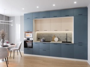 Кухонный гарнитур Фьюжн 3400 (Стол. 38мм) в Сысерти - sysert.mebel24.online | фото