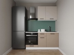 Кухонный гарнитур Каппучино 1600 (Стол. 38мм) в Сысерти - sysert.mebel24.online | фото