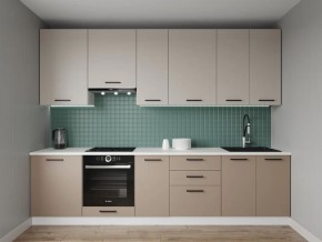 Кухонный гарнитур Каппучино 3000 h950 (Стол. 26мм) в Сысерти - sysert.mebel24.online | фото
