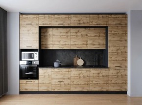 Кухонный гарнитур Крафт 3400 (Стол. 38мм) в Сысерти - sysert.mebel24.online | фото