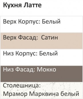 Кухонный гарнитур Латте 1000 (Стол. 38мм) в Сысерти - sysert.mebel24.online | фото 3