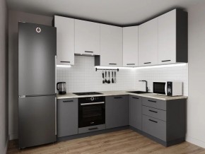 Кухонный гарнитур Меренга 2200*1600 h950 (Стол. 26мм) в Сысерти - sysert.mebel24.online | фото