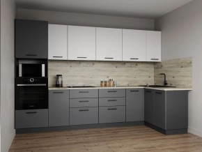 Кухонный гарнитур Меренга 3200*1400 (Стол. 38 мм) в Сысерти - sysert.mebel24.online | фото