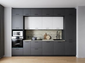 Кухонный гарнитур Меренга 3400 (Стол. 38мм) в Сысерти - sysert.mebel24.online | фото
