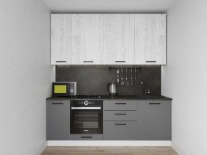 Кухонный гарнитур Санторини 2200 h 950 (Стол. 38мм) в Сысерти - sysert.mebel24.online | фото