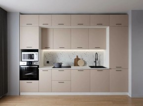 Кухонный гарнитур Шампань 3400 (Стол. 26мм) в Сысерти - sysert.mebel24.online | фото