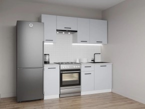 Кухонный гарнитур Смоки 2000 (Стол. 38 мм) в Сысерти - sysert.mebel24.online | фото 1