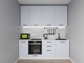 Кухонный гарнитур Смоки 2200 h950 (Стол. 38 мм) в Сысерти - sysert.mebel24.online | фото