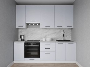 Кухонный гарнитур Смоки 3000 h950 (Стол. 26мм) в Сысерти - sysert.mebel24.online | фото