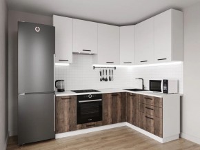 Кухонный гарнитур Старое Дерево 2200*1600 h950 (Стол. 26мм) в Сысерти - sysert.mebel24.online | фото