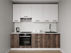Кухонный гарнитур Старое Дерево 2400 h950 (Стол. 26мм) в Сысерти - sysert.mebel24.online | фото 1