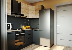 Кухонный гарнитур угловой Дели 2200*1000 (Стол. 26мм) в Сысерти - sysert.mebel24.online | фото