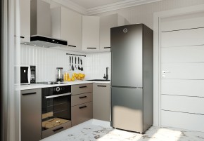 Кухонный гарнитур угловой Латте 2200х1000 (Стол. 26мм) в Сысерти - sysert.mebel24.online | фото