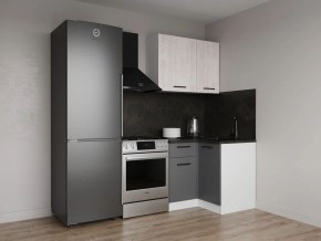 Кухонный гарнитур угловой Санторини 1000*1000 (Стол. 38мм) в Сысерти - sysert.mebel24.online | фото