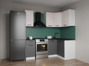 Кухонный гарнитур угловой Санторини 2000*1200 (Стол. 38мм) в Сысерти - sysert.mebel24.online | фото