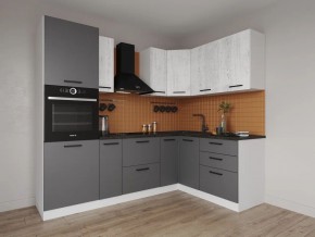 Кухонный гарнитур угловой Санторини 2400*1600 (Стол. 26мм) в Сысерти - sysert.mebel24.online | фото