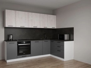 Кухонный гарнитур угловой Санторини 2600*1600 (Стол. 38мм) в Сысерти - sysert.mebel24.online | фото
