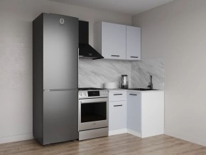 Кухонный гарнитур угловой Смоки 1000*1000 (Стол. 38 мм) в Сысерти - sysert.mebel24.online | фото